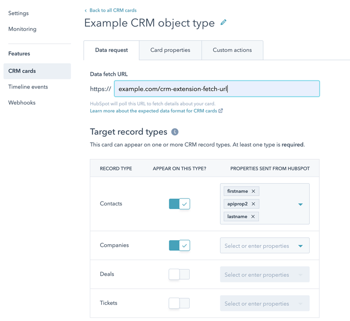 Creating Custom Cards
