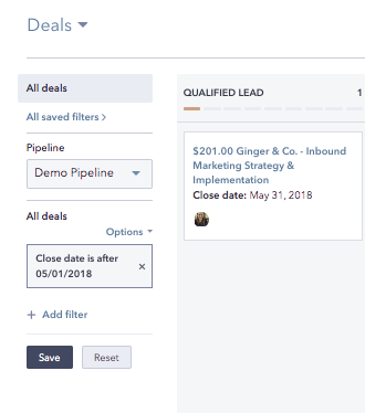 How to create a custom view of your Deals Board in HubSpot
