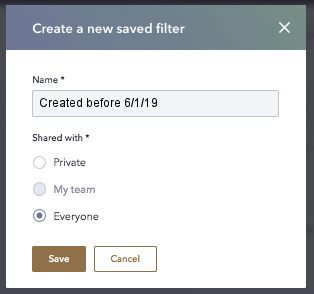 How to set your default view on your tickets board